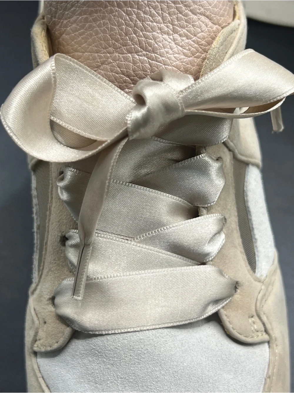 Softwaves Portugal Leather Suede Platform Sneakers Size 37.5 US 7.5